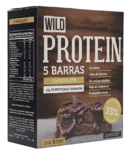 Wild Protein Chocolate (caja x 5 barras)
